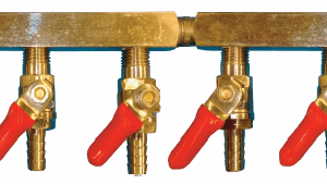 Abeco Six Way Air Distributor Bar