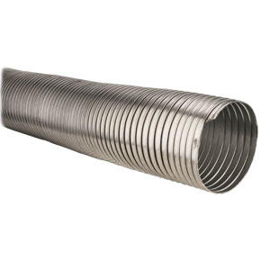 Flexible Aluminum Duct - 4" OD (25' Length)