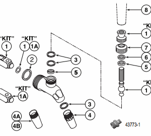 Replacement Parts for 425 Series Faucet