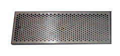 51" X 7" S/S Drip Tray With Brass Drain