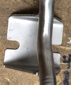 S/S 3/8" Bore Wall Bracket - 3/8" Barb x Beer Thread
