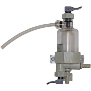 Plastic Body Series Fob With 3/8" Barb Inlet And Outlet