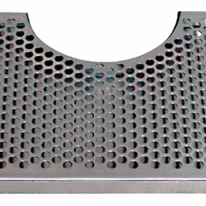 PVD Brass Drip Tray 14" X 8" With 6" Cut Out