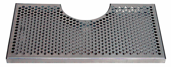 S/S Drip Tray 19-3/4" X 10" With 8-1/4" Cut Out