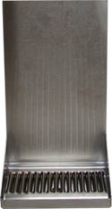 8" W X 6-1/4" D X 14" H S/S Wall Mount Drip Tray