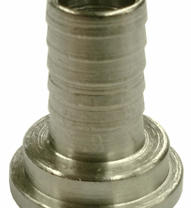 3/8" Barb Stainless Steel Barbed Beer Hose Nipple