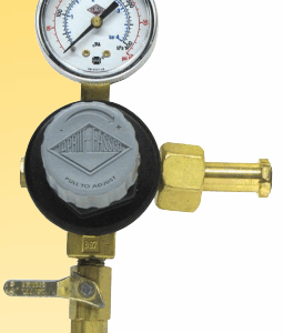 160 Psi Polycarbonate Single Gauge Co2 Regulator