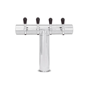 Chrome Finished Terra Style "T" Glycol Tower