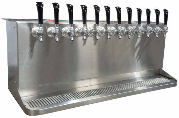 Underbar Tapping Cabinet; Glycol Ready, With Faucets, Shanks & Tubing