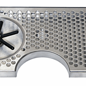 S/S Drip Tray 18" X 9" With a 6 1/4" Cut Out With Sprayer