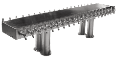 Dual Sided Pass Thru Tower (4" Column's)