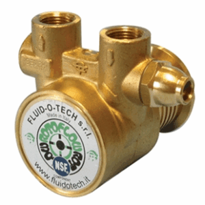 70 Gph New Brass Rotary Vane Clamp-on Pump Without Strainer