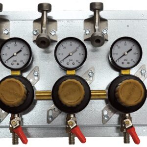 Five Product Secondary Regulator Wall Panel With Wall Brackets Only