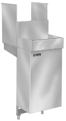 Perlick 21-1/8" W X 37-7/8" H Wall Mount Drip Pan & Stand