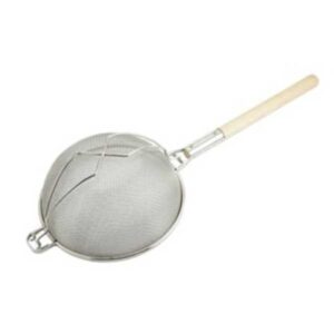 12" Double Mesh Strainer W/Reinforced Bowl